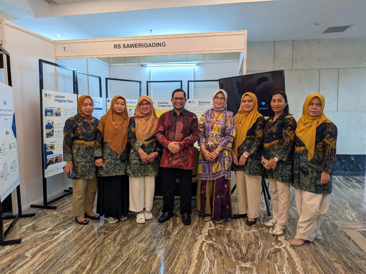 RSUD Sawerigading Tampil di Pameran PERSI/MAKERSI se-Sulselbar