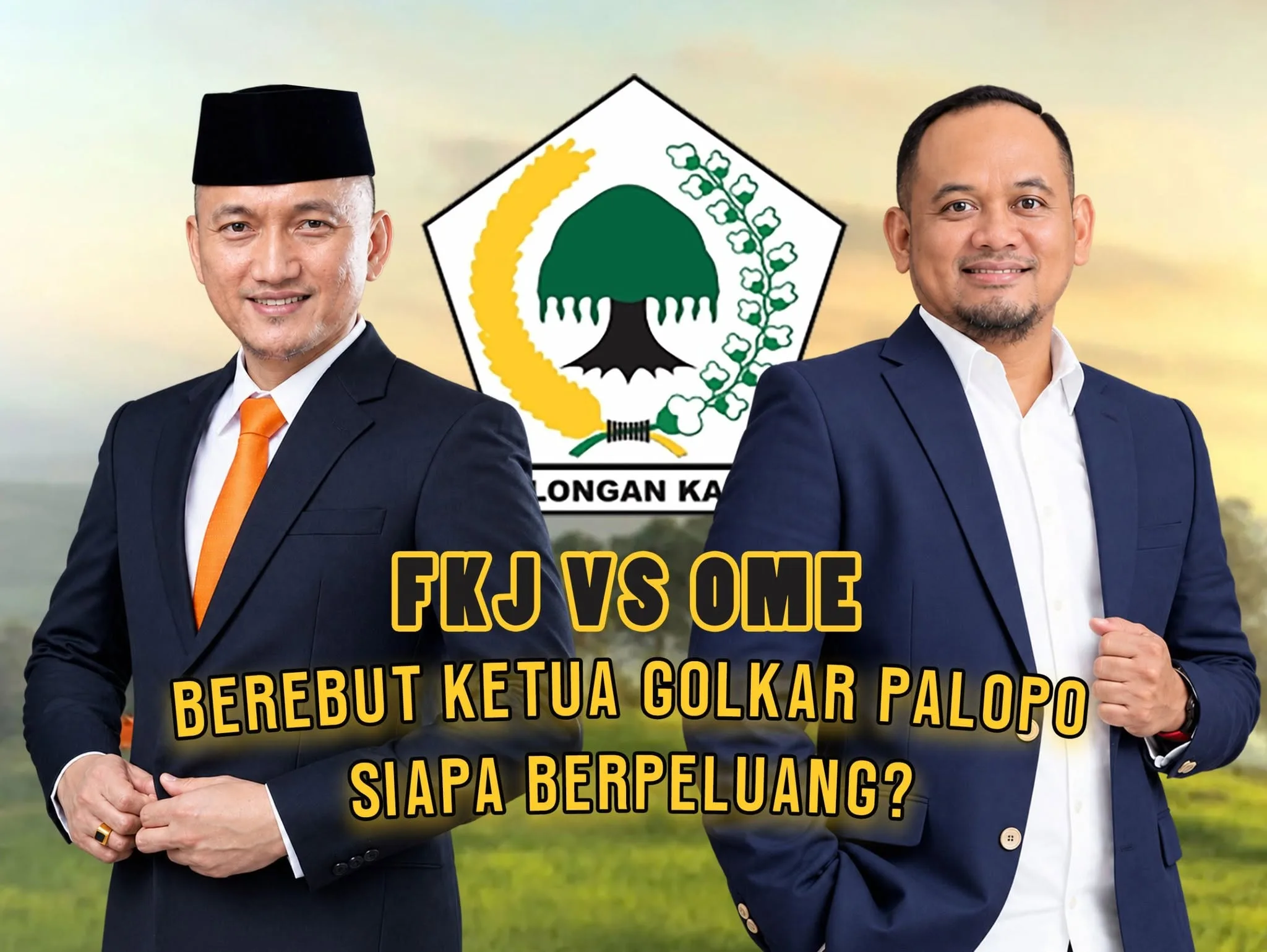 Tak Penuhi Syarat Nyalon Ketua Golkar Palopo, FKJ dan Ome Tetap Bisa Maju Musda Asalkan….?