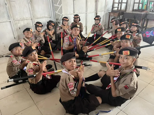 SMP Negeri 8 Palopo Ikuti Terang Competition 2026, Tampilkan Kekompakan di Ajang Pramuka