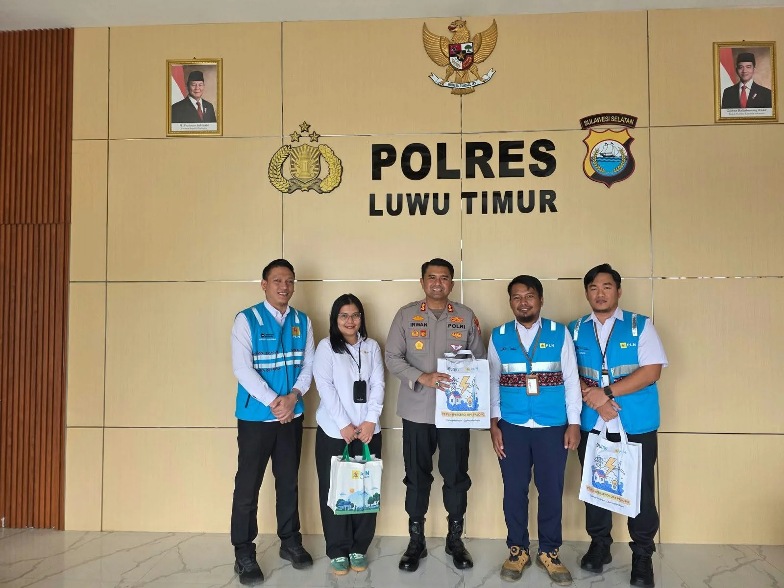 Perkuat Sinergi Keamanan dan Keandalan Listrik, PLN ULP Malili dan Tomoni Gandeng Polres Luwu Timur