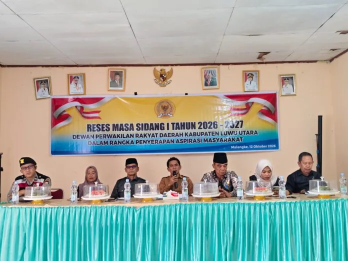 Anggota DPRD Dapil IV Lutra Reses di Malangke dan Malbar