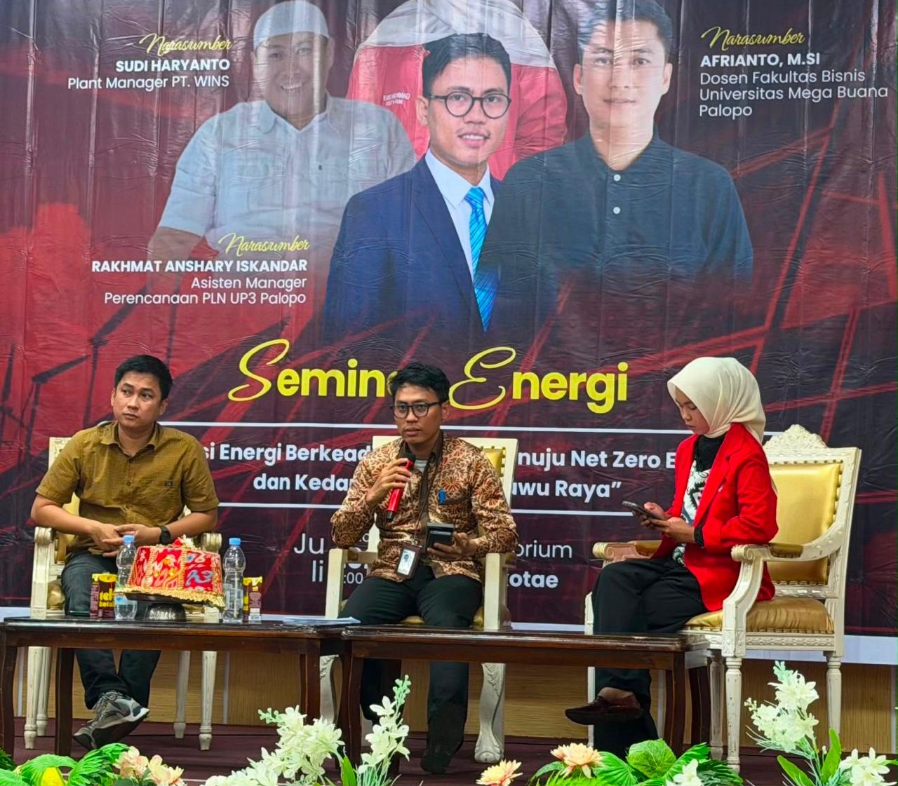 PLN UP3 Palopo dan LMND Kota Palopo Kolaborasi Wujudkan Transisi Energi Berkeadilan  Net Zero Emission