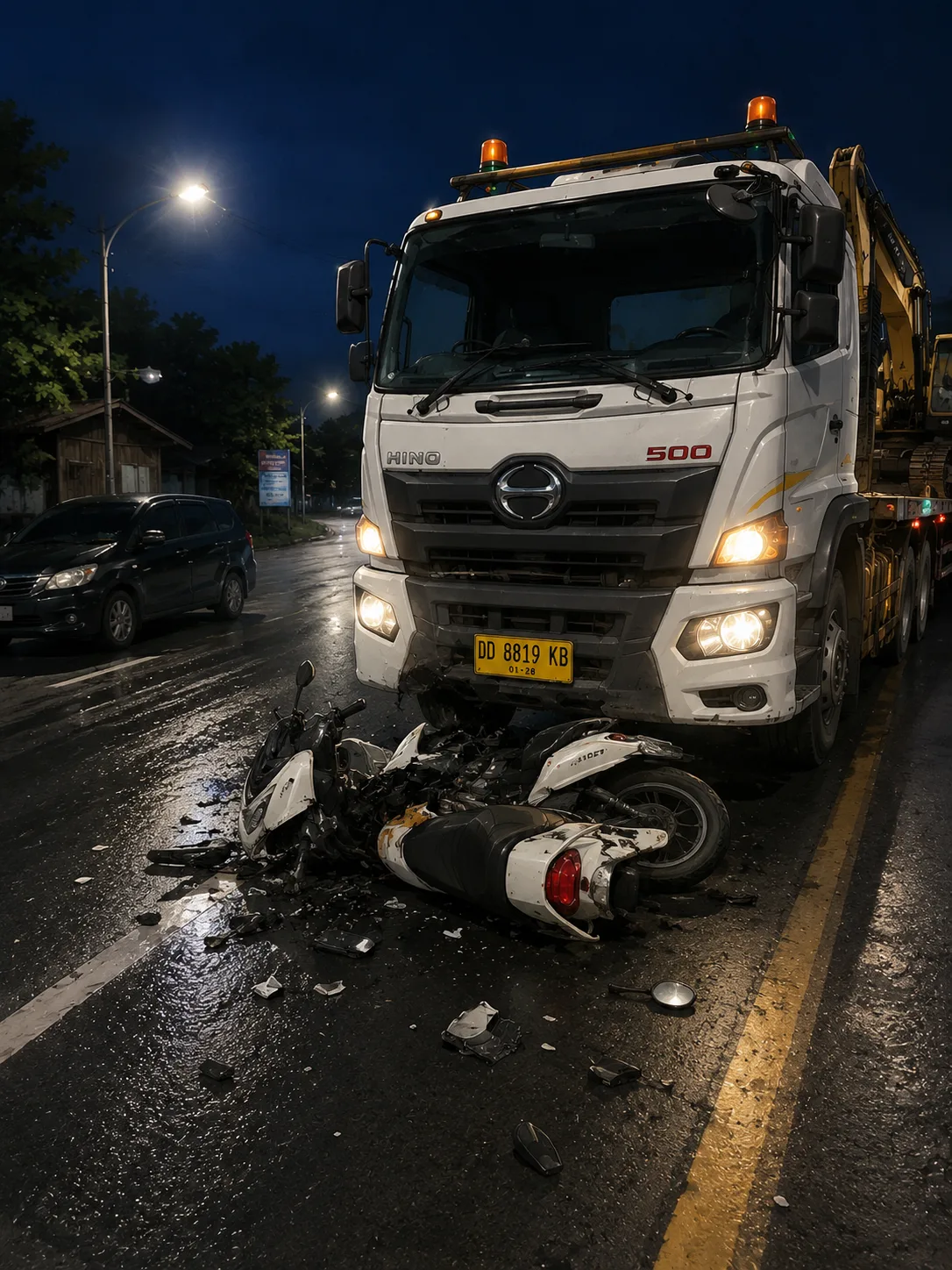 Ditabrak Truck Tronton, Pelajar 12 Tahun di Belopa Meninggal Dunia